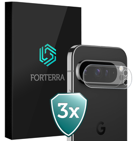Forterra Forterra Google Pixel 9 Pro Camera Screenprotector - 3 PACK
