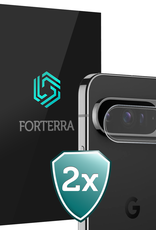 Forterra Screenprotector Geschikt voor Google Pixel 9 Pro Camera Lens Screenprotector Glas - Screenprotector Geschikt voor Google Pixel 9 Pro Screenprotector Camera Protector Gehard Glas - 2 PACK