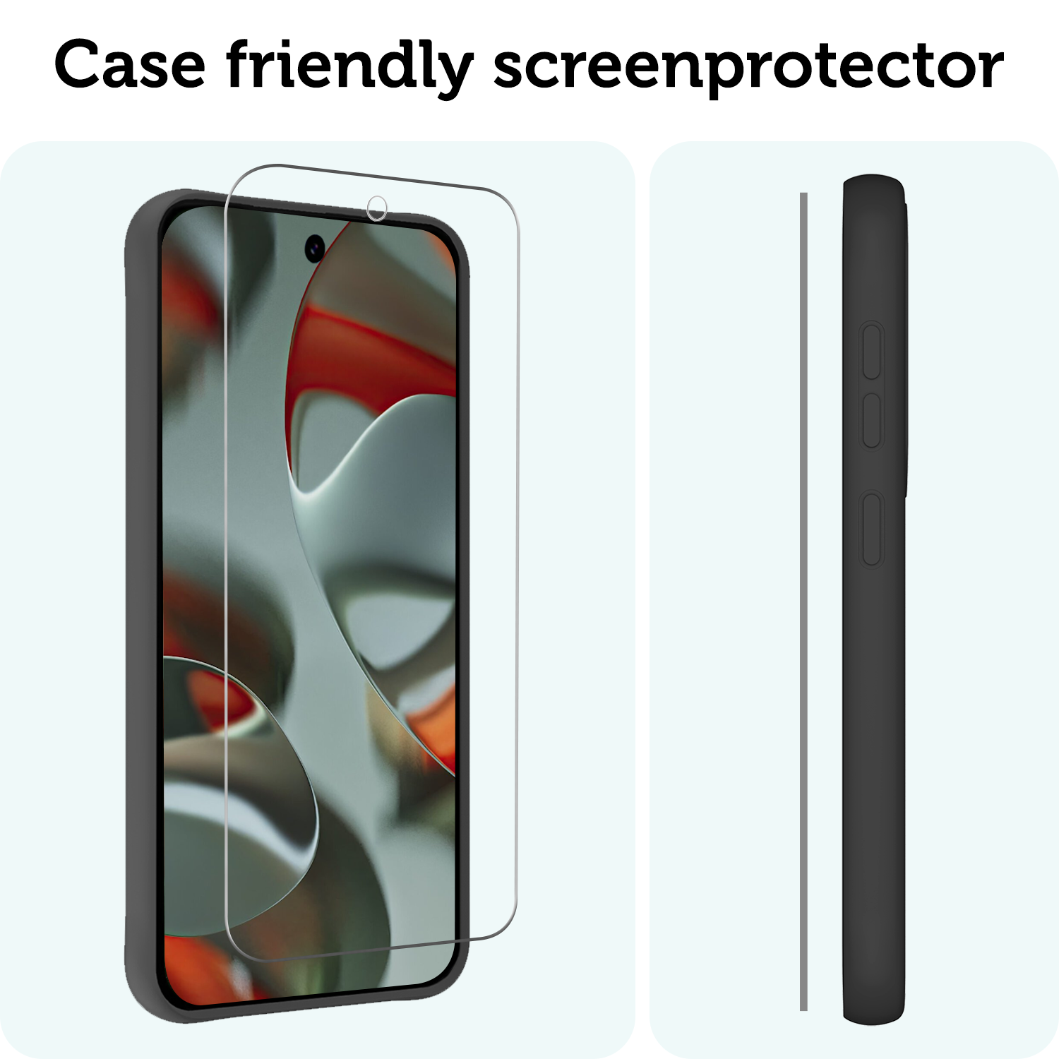 Forterra Screenprotector Geschikt voor Google Pixel 9 Screenprotector Glas Gehard Tempered Glass - Screenprotector Geschikt voor Google Pixel 9 Screen Protector Screen Cover