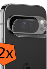Nomfy Screenprotector Geschikt voor Google Pixel 9 Pro XL Camera Lens Screenprotector Glas - Screenprotector Geschikt voor Google Pixel 9 Pro XL Screenprotector Camera Protector Gehard Glas - 2 PACK