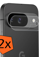 Nomfy Screenprotector Geschikt voor Google Pixel 9 Camera Lens Screenprotector Glas - Screenprotector Geschikt voor Google Pixel 9 Screenprotector Camera Protector Gehard Glas - 2 PACK