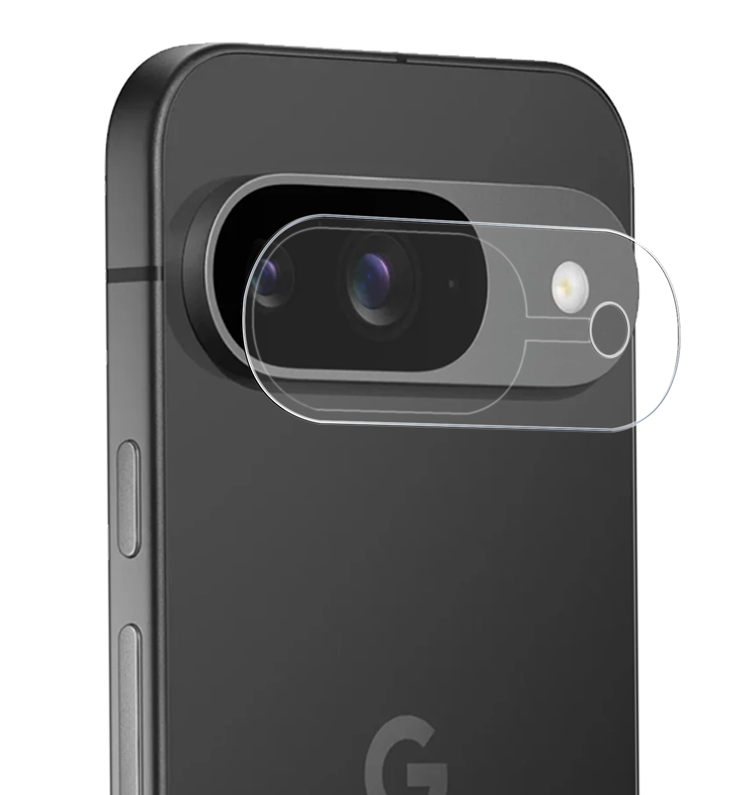 Nomfy Screenprotector Geschikt voor Google Pixel 9 Camera Lens Screenprotector Glas - Screenprotector Geschikt voor Google Pixel 9 Screenprotector Camera Protector Gehard Glas