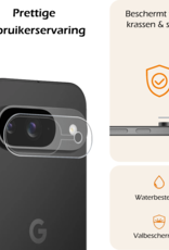 Nomfy Screenprotector Geschikt voor Google Pixel 9 Camera Lens Screenprotector Glas - Screenprotector Geschikt voor Google Pixel 9 Screenprotector Camera Protector Gehard Glas