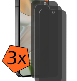 Nomfy Nomfy Google Pixel 9 Screenprotector Glas Privacy - 3 PACK