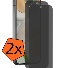 Nomfy Nomfy Google Pixel 9 Screenprotector Glas Privacy - 2 PACK