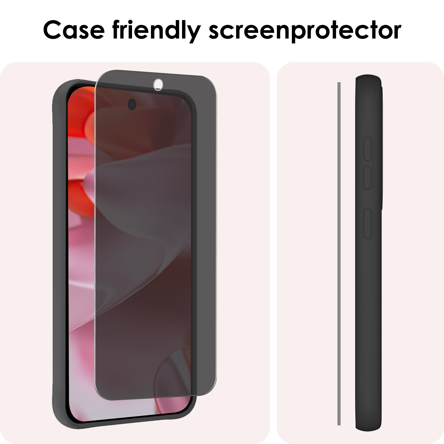 NoXx Screenprotector Geschikt voor Google Pixel 9 Pro XL Screenprotector Privacy Glas Gehard Full Cover - Screenprotector Geschikt voor Google Pixel 9 Pro XL Screenprotector Privacy Tempered Glass