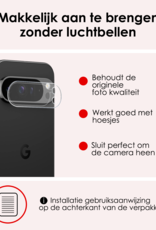 NoXx Screenprotector Geschikt voor Google Pixel 9 Pro Camera Lens Screenprotector Glas - Screenprotector Geschikt voor Google Pixel 9 Pro Screenprotector Camera Protector Gehard Glas