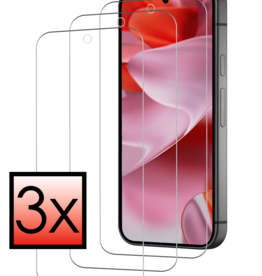 NoXx NoXx Google Pixel 9 Pro Screenprotector Glas - 3 PACK