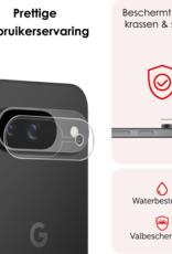NoXx Screenprotector Geschikt voor Google Pixel 9 Camera Lens Screenprotector Glas - Screenprotector Geschikt voor Google Pixel 9 Screenprotector Camera Protector Gehard Glas