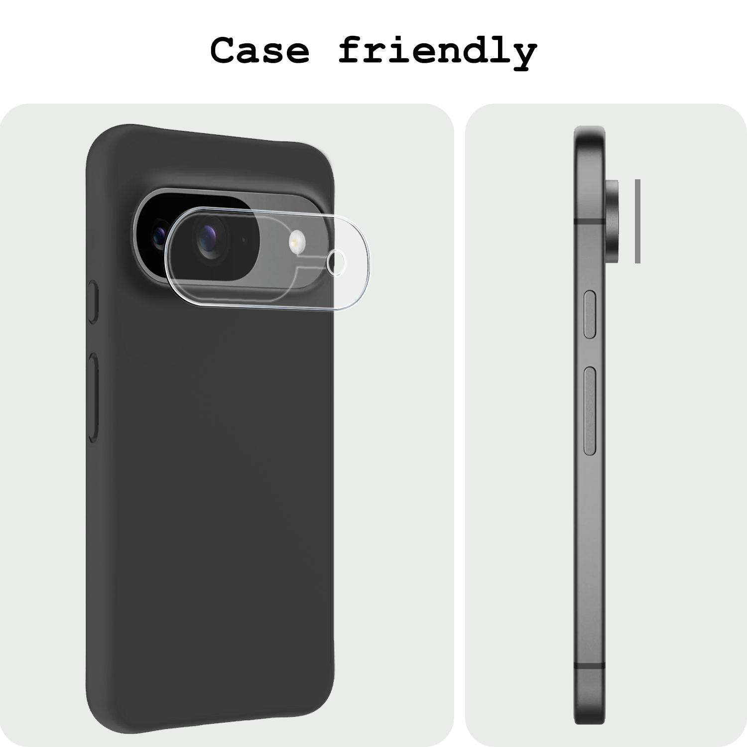 BASEY. Screenprotector Geschikt voor Google Pixel 9 Camera Lens Screenprotector Glas - Screenprotector Geschikt voor Google Pixel 9 Screenprotector Camera Protector Gehard Glas