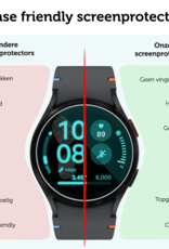 Forterra Screenprotector Geschikt voor Samsung Watch 7 44 mm Screenprotector Glas - Screen Protector Geschikt voor Samsung Galaxy Watch 7 (44 mm) Screenprotector Tempered Glass