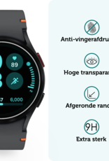 Forterra Screenprotector Geschikt voor Samsung Watch 7 44 mm Screenprotector Glas Gehard Screen Cover - Screen Protector Geschikt voor Samsung Galaxy Watch 7 (44 mm) Screenprotector Tempered Glass - 3 PACK