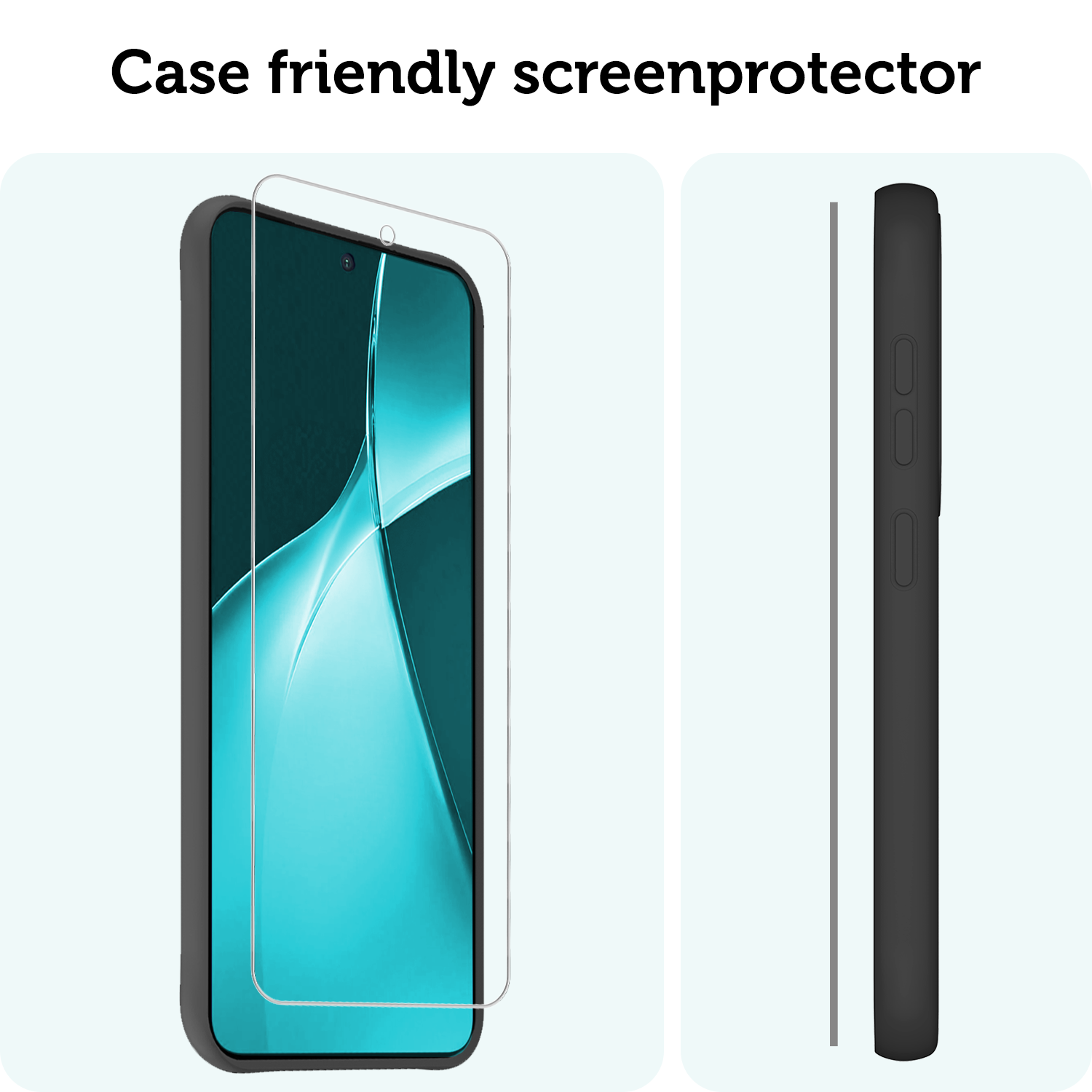 Forterra Screenprotector Geschikt voor OnePlus Nord CE4 Lite Screenprotector Glas Gehard Tempered Glass - Screenprotector Geschikt voor OnePlus Nord CE4 Lite Screen Protector Screen Cover - 2 PACK