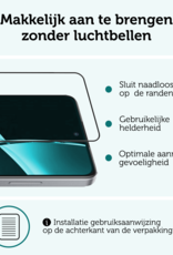 Forterra Screenprotector Geschikt voor OnePlus Nord CE4 Lite Screenprotector Glas Gehard Tempered Glass Full Cover - Screenprotector Geschikt voor OnePlus Nord CE4 Lite Screen Protector Screen Cover