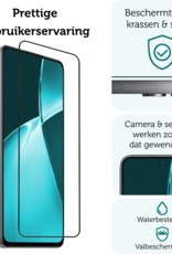 Forterra Screenprotector Geschikt voor OnePlus Nord CE4 Lite Screenprotector Glas Gehard Tempered Glass Full Cover - Screenprotector Geschikt voor OnePlus Nord CE4 Lite Screen Protector Screen Cover