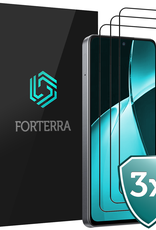 Forterra Screenprotector Geschikt voor OnePlus Nord CE4 Lite Screenprotector Glas Gehard Tempered Glass Full Cover - Screenprotector Geschikt voor OnePlus Nord CE4 Lite Screen Protector Screen Cover - 3 PACK