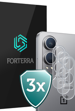 Forterra Screenprotector Geschikt voor OnePlus Nord CE4 Lite Camera Lens Screenprotector Glas - Screenprotector Geschikt voor OnePlus Nord CE4 Lite Screenprotector Camera Protector Gehard Glas - 3 PACK