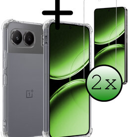 BASEY. BASEY. OnePlus Nord 4 Hoesje Shockproof Met 2x Screenprotector