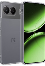 BASEY. Hoesje Geschikt voor OnePlus Nord 4 Hoesje Siliconen Case Hoes - Hoes Geschikt voor OnePlus Nord 4 Hoes Cover Case - Transparant