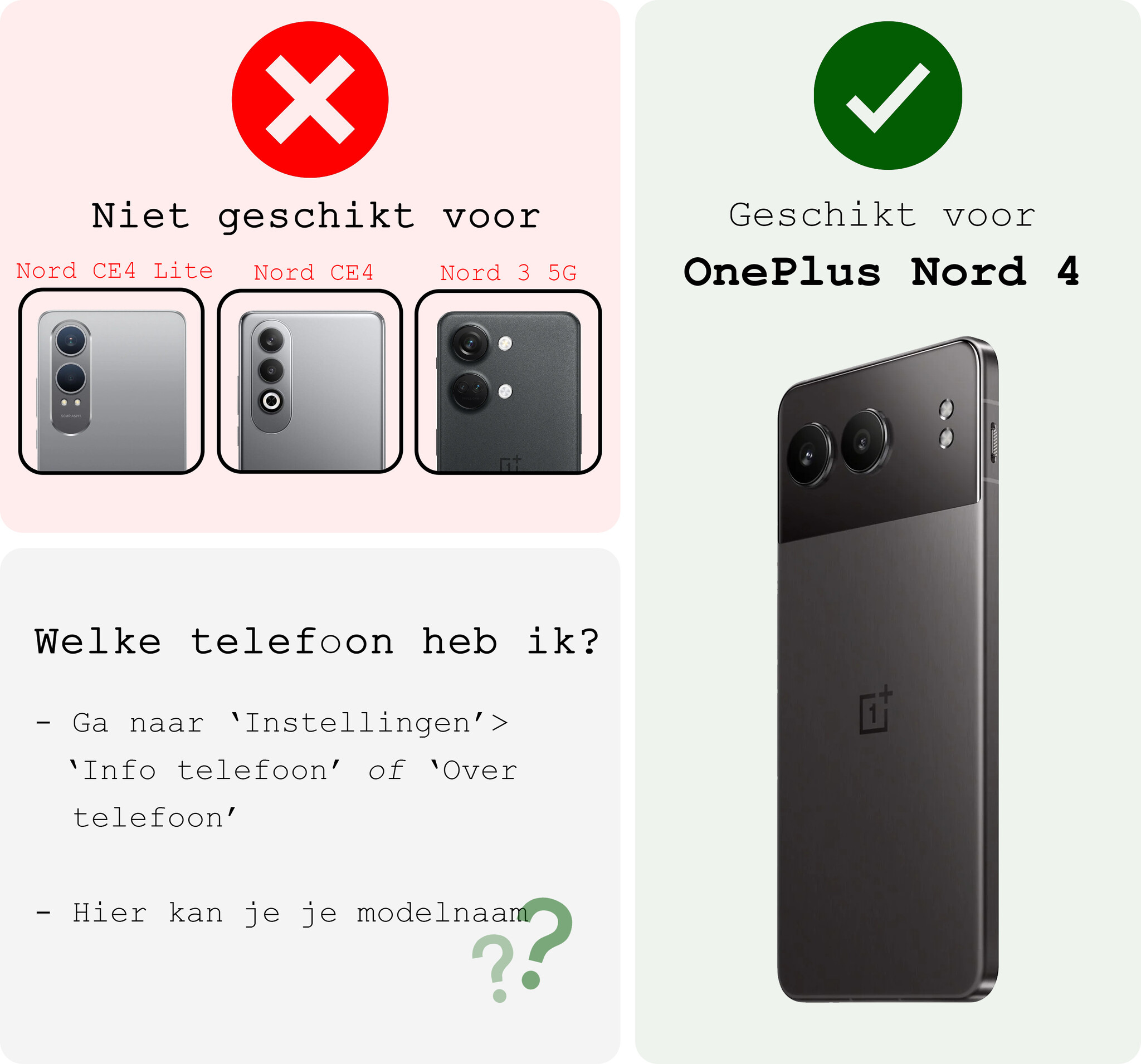 BASEY. Hoesje Geschikt voor OnePlus Nord 4 Hoesje Siliconen Case Hoes - Hoes Geschikt voor OnePlus Nord 4 Hoes Cover Case - Transparant