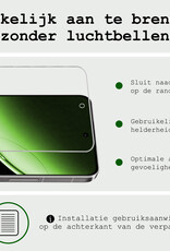 BASEY. Hoesje Geschikt voor OnePlus Nord 4 Hoesje Siliconen Case Hoes Met Screenprotector - Hoes Geschikt voor OnePlus Nord 4 Hoes Cover Case - Transparant