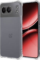 NoXx Hoesje Geschikt voor OnePlus Nord 4 Hoesje Siliconen Shock Proof Case Hoes - Hoes Geschikt voor OnePlus Nord 4 Hoes Cover Case Shockproof - Transparant