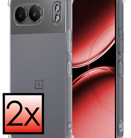 NoXx NoXx OnePlus Nord 4 Hoesje Shockproof - Transparant - 2 PACK