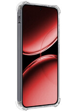 NoXx Hoesje Geschikt voor OnePlus Nord 4 Hoesje Siliconen Shock Proof Case Hoes Met 2x Screenprotector - Hoes Geschikt voor OnePlus Nord 4 Hoes Cover Case Shockproof - Transparant