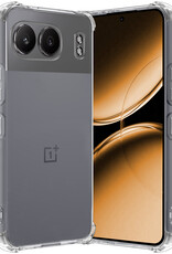 Nomfy Hoesje Geschikt voor OnePlus Nord 4 Hoesje Siliconen Shock Proof Case Hoes - Hoes Geschikt voor OnePlus Nord 4 Hoes Cover Case Shockproof - Transparant