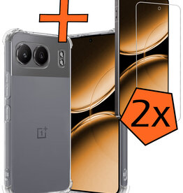 Nomfy Nomfy OnePlus Nord 4 Hoesje Shockproof Met 2x Screenprotector