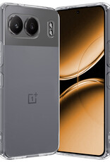 Nomfy Hoesje Geschikt voor OnePlus Nord 4 Hoesje Siliconen Case Hoes - Hoes Geschikt voor OnePlus Nord 4 Hoes Cover Case - Transparant
