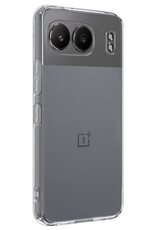 Nomfy Hoesje Geschikt voor OnePlus Nord 4 Hoesje Siliconen Case Hoes - Hoes Geschikt voor OnePlus Nord 4 Hoes Cover Case - Transparant