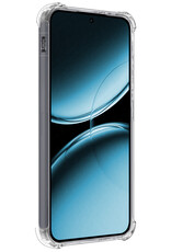Forterra Hoesje Geschikt voor OnePlus Nord 4 Hoesje Siliconen Shock Proof Case Hoes Met Screenprotector - Hoes Geschikt voor OnePlus Nord 4 Hoes Cover Case Shockproof - Transparant