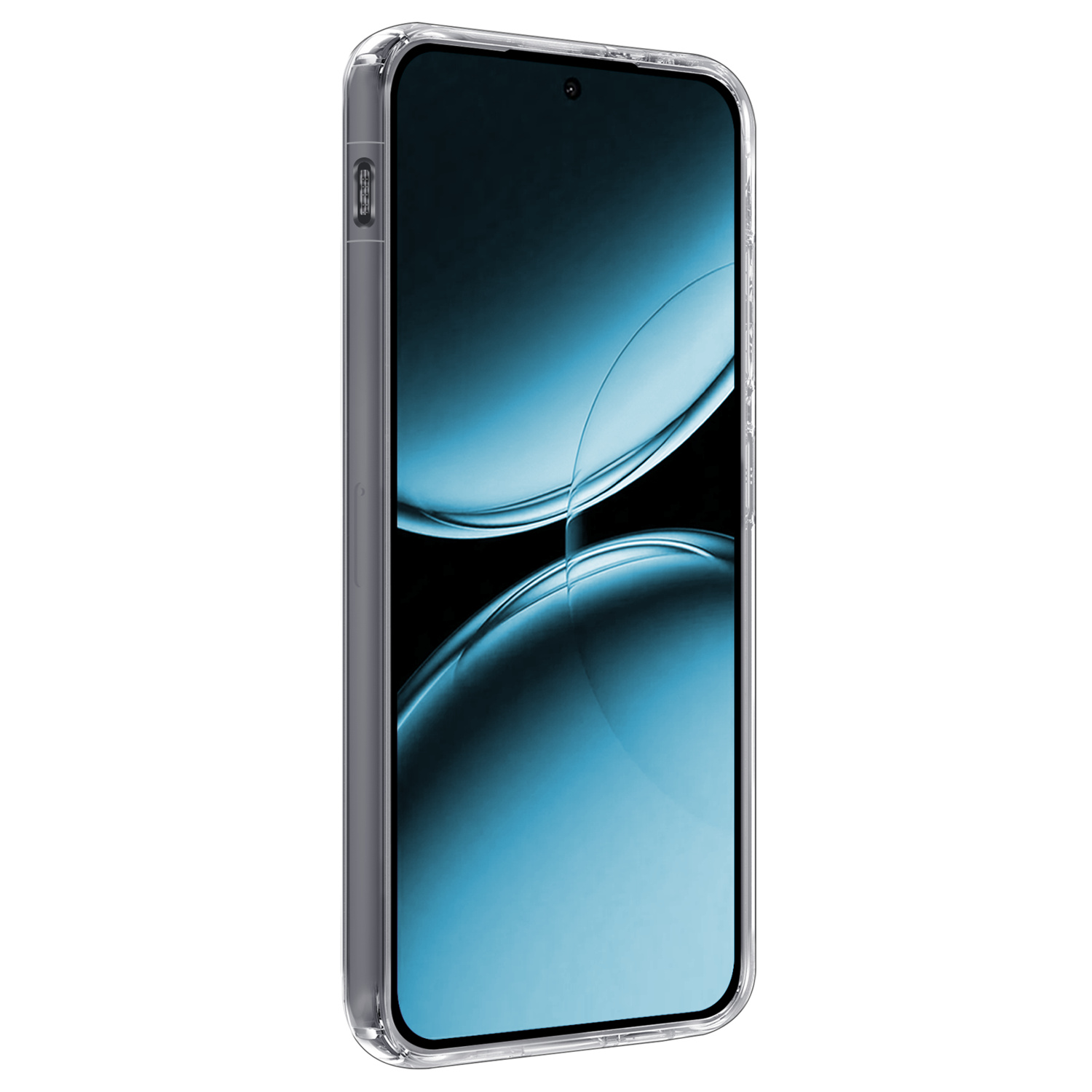 Forterra Hoesje Geschikt voor OnePlus Nord 4 Hoesje Siliconen Case Hoes Met Screenprotector - Hoes Geschikt voor OnePlus Nord 4 Hoes Cover Case - Transparant