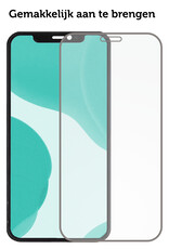 Forterra Hoesje Geschikt voor iPhone 11 Pashouder Hard Case Hoes Met 2x Screenprotector - Hoes Geschikt voor iPhone 11 Hoesje Back Cover Met Pasjeshouder - Donker Blauw