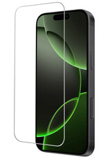 BASEY. Screenprotector Geschikt voor iPhone 16 Pro Max Screenprotector Tempered Glass Beschermglas Dichte Notch - Screenprotector Geschikt voor iPhone 16 Pro Max Screen Protector