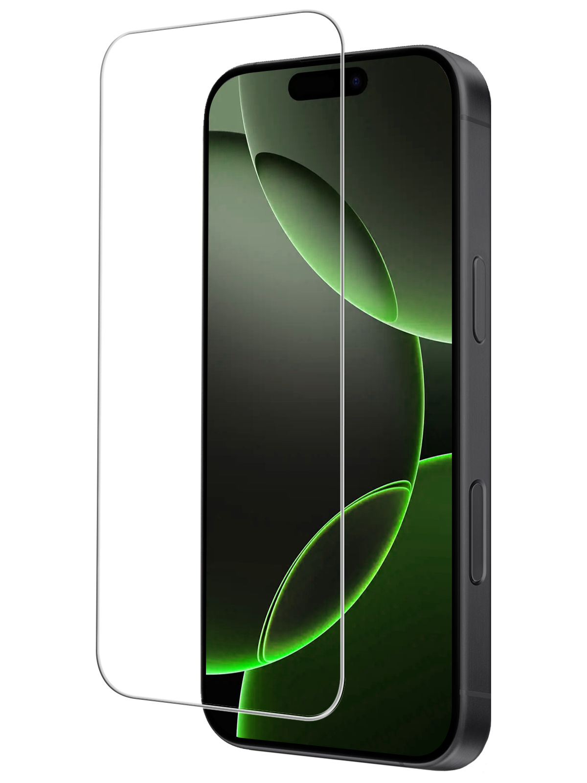 BASEY. Screenprotector Geschikt voor iPhone 16 Pro Max Screenprotector Tempered Glass Beschermglas Dichte Notch - Screenprotector Geschikt voor iPhone 16 Pro Max Screen Protector