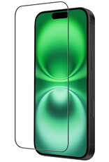 BASEY. Screenprotector Geschikt voor iPhone 16 Plus Screenprotector Beschermglas Full Cover - Screenprotector Geschikt voor iPhone 16 Plus Screen Protector Full Cover