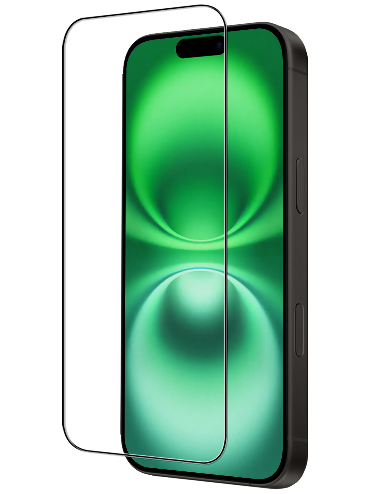 BASEY. Screenprotector Geschikt voor iPhone 16 Plus Screenprotector Beschermglas Full Cover - Screenprotector Geschikt voor iPhone 16 Plus Screen Protector Full Cover