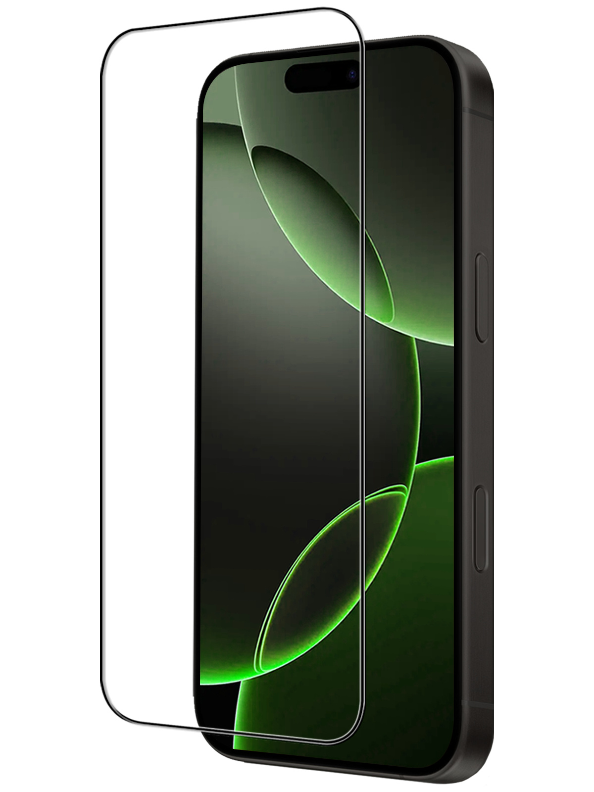 BASEY. Screenprotector Geschikt voor iPhone 16 Pro Max Screenprotector Beschermglas Full Cover - Screenprotector Geschikt voor iPhone 16 Pro Max Screen Protector Full Cover