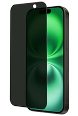 BASEY. Screenprotector Geschikt voor iPhone 16 Screenprotector Privacy Beschermglas - Screenprotector Geschikt voor iPhone 16 Screen Protector Full Screen Privacy