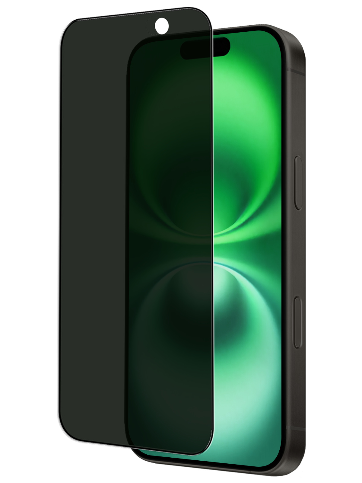 BASEY. Screenprotector Geschikt voor iPhone 16 Plus Screenprotector Privacy Beschermglas - Screenprotector Geschikt voor iPhone 16 Plus Screen Protector Full Screen Privacy
