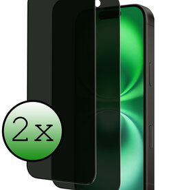 BASEY. BASEY. iPhone 16 Plus Screenprotector Glas Privacy - 2 PACK