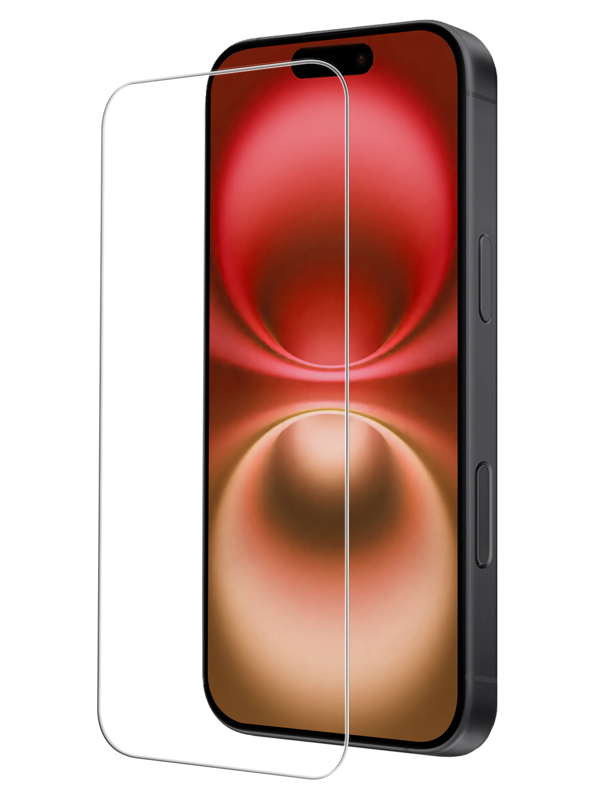 NoXx Screenprotector Geschikt voor iPhone 16 Plus Screenprotector Tempered Glass Gehard Glas Full Screen Display Cover