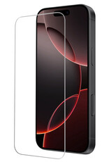 NoXx Screenprotector Geschikt voor iPhone 16 Pro Max Screenprotector Tempered Glass Gehard Glas Full Screen Display Cover