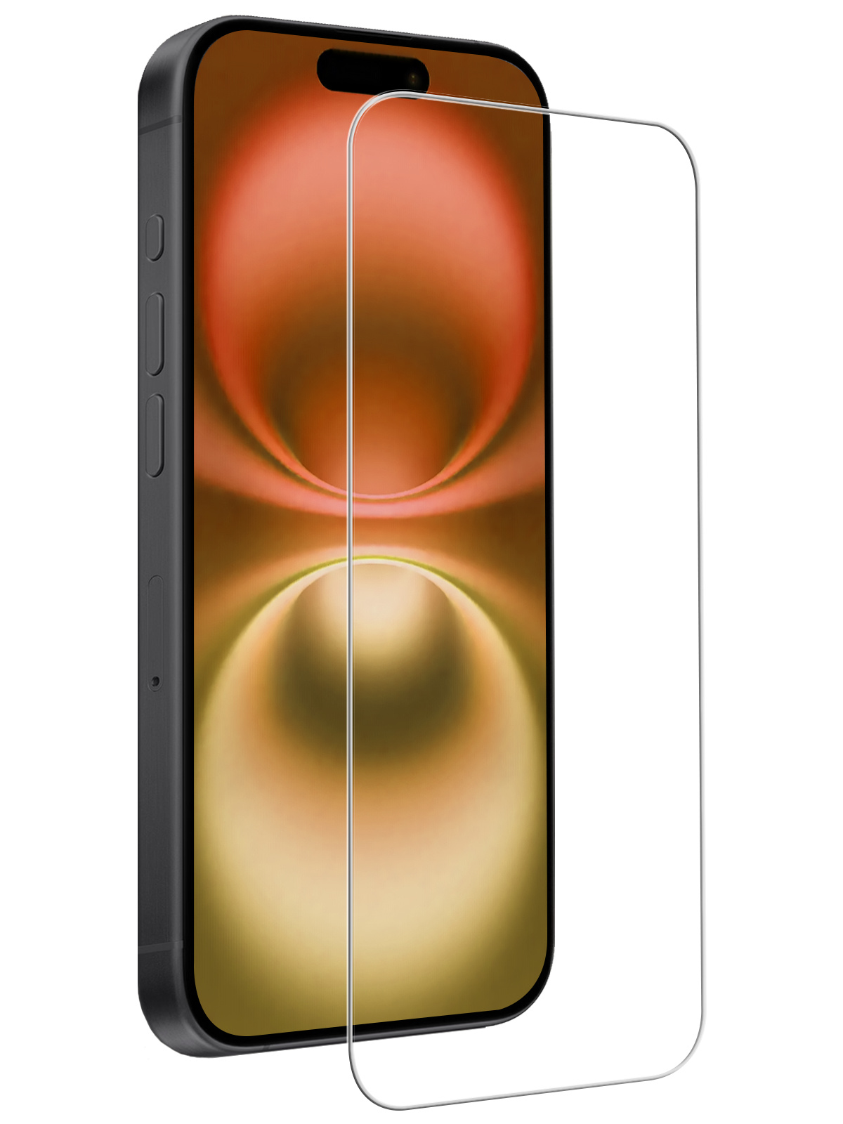 Nomfy Screenprotector - Geschikt voor iPhone 16 Screenprotector Bescherm Glas - Screenprotector Geschikt voor iPhone 16 Screen Protector Tempered Glass Volledig