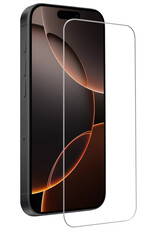 Nomfy Screenprotector - Geschikt voor iPhone 16 Pro Screenprotector Bescherm Glas - Screenprotector Geschikt voor iPhone 16 Pro Screen Protector Tempered Glass Volledig