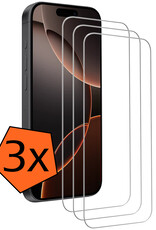 Nomfy Screenprotector - Geschikt voor iPhone 16 Pro Max Screenprotector Bescherm Glas - Screenprotector Geschikt voor iPhone 16 Pro Max Screen Protector Tempered Glass Volledig - 3 PACK
