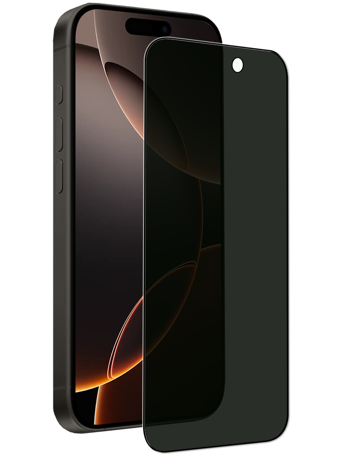 Nomfy Screenprotector - Geschikt voor iPhone 16 Pro Max Screenprotector Privacy Bescherm Glas - Screenprotector Geschikt voor iPhone 16 Pro Max Privacy Screenprotector Tempered Glass