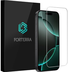 Forterra Forterra iPhone 16 Pro Screenprotector Glas Met Dichte Notch